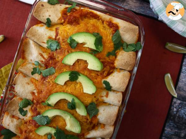 Vegetariske enchiladas - foto 6