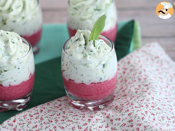 Verrines med rødbede- og rucola-mousse - foto 2